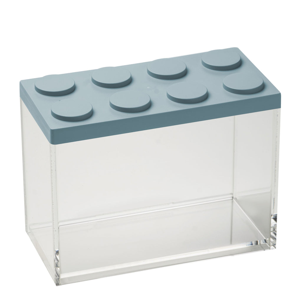 Omada - Opbergbox 'Brickstore' (2 liter, Blauw)