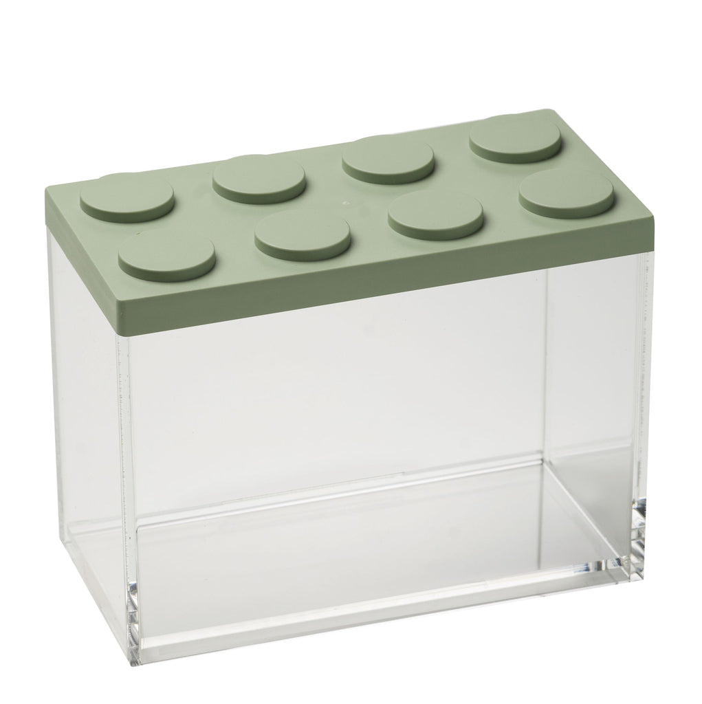 Omada - Opbergbox 'Brickstore' (2 liter, Groen)