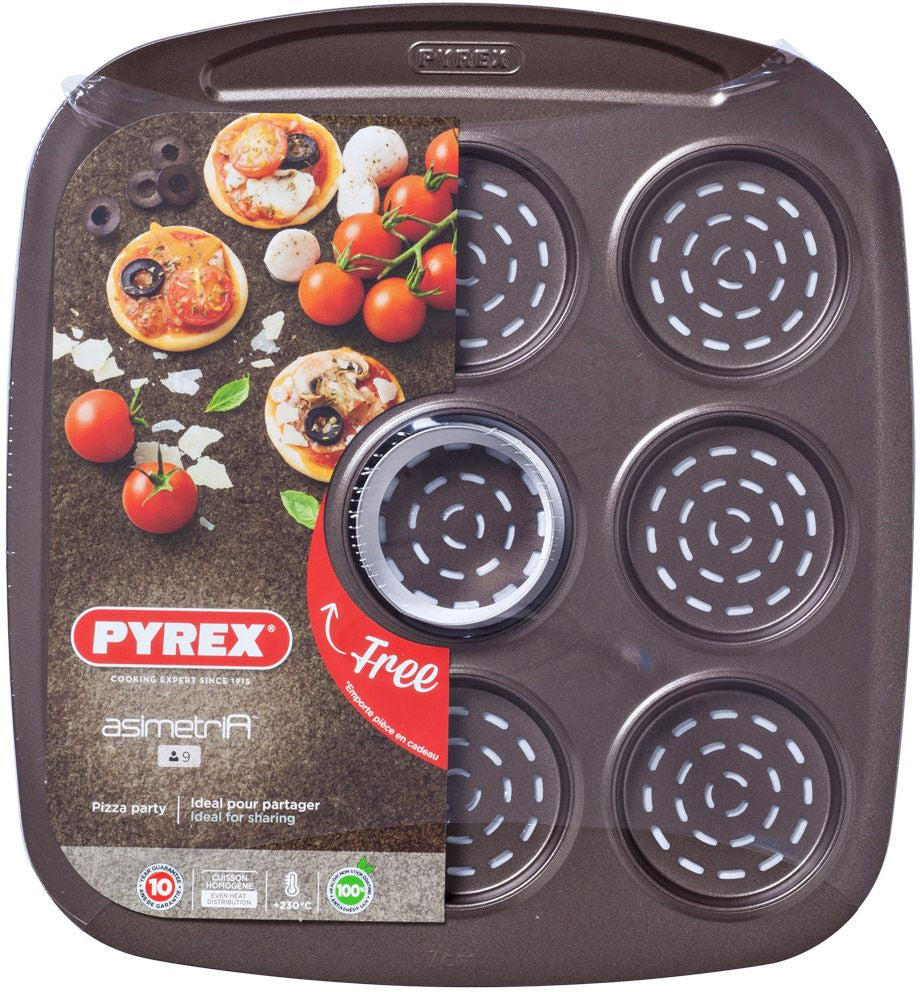 Pyrex - Bakplaat voor mini pizza 'Asimetria'