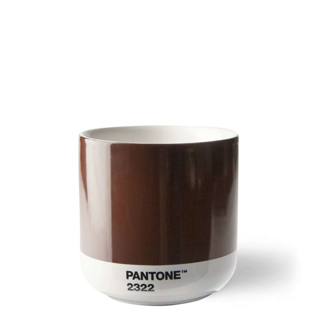 Copenhagen Design - Tasse Cortado 'Pantone' (Double paroi, 170ml, Marron 2322)