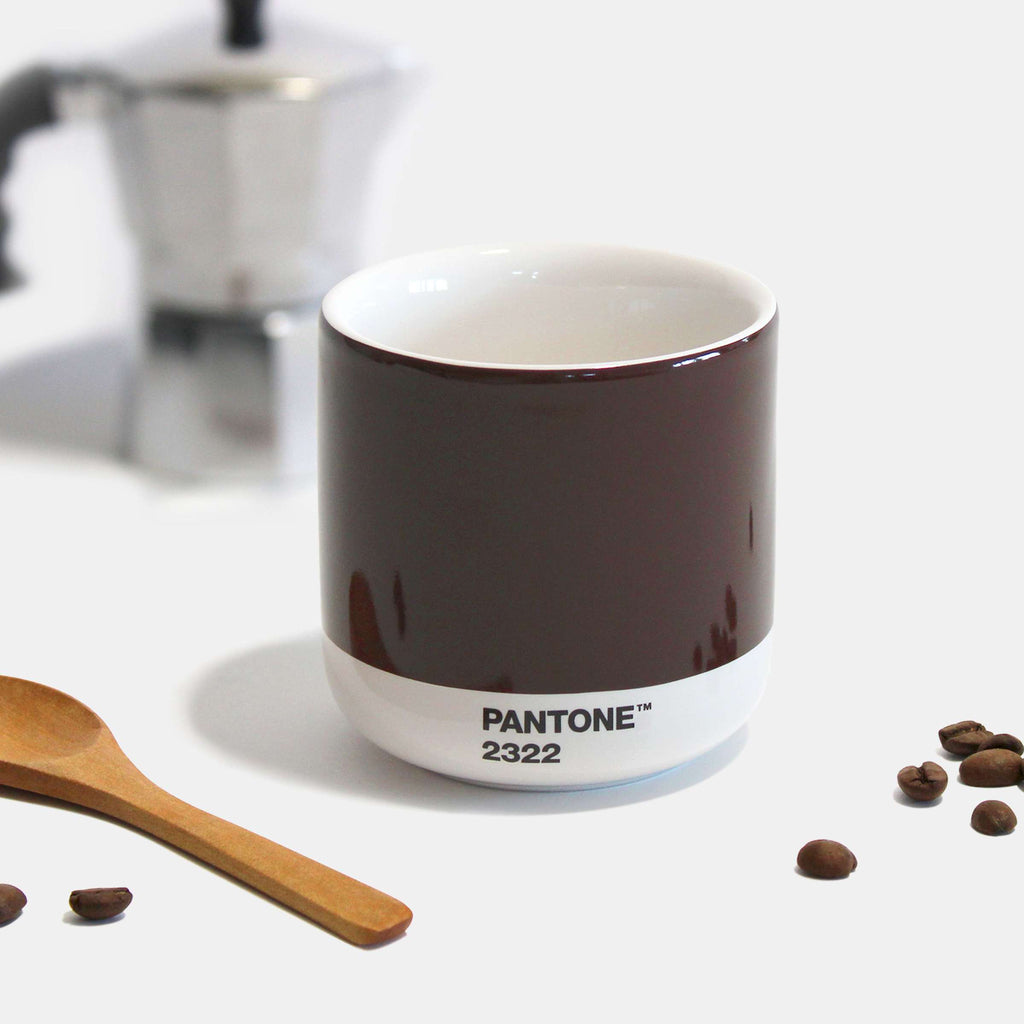 Copenhagen Design - Cortado-Becher 'Pantone' (Doppelwandig, 170ml, Braun 2322)