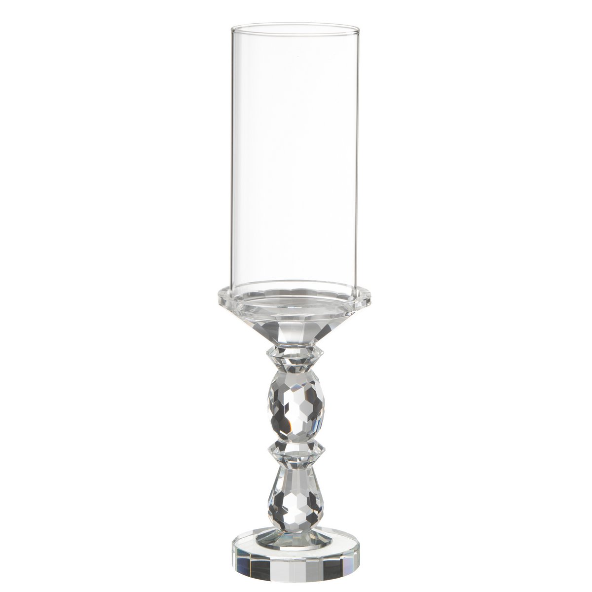 J-Line - Bougeoir Marie Cristal Transparent Grand