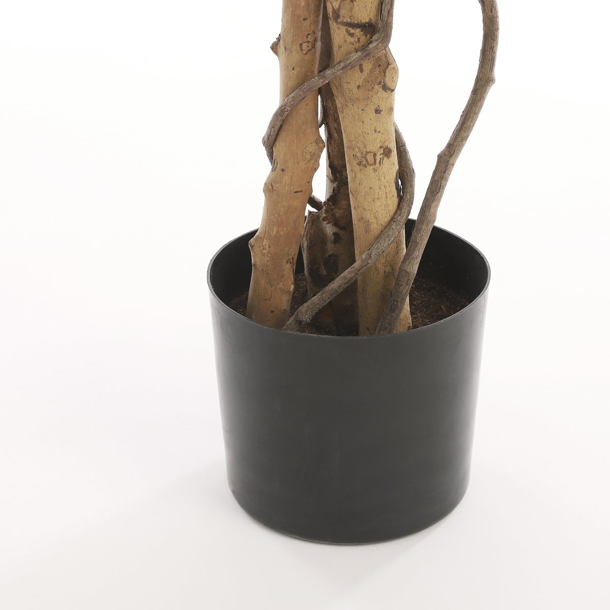 Mica Decorations - Ficus Kunstplant - H180 x Ø90 cm - Groen Bont