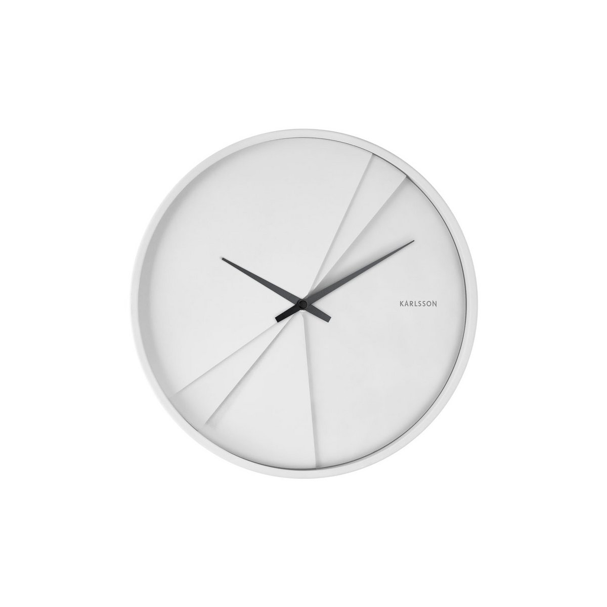 Karlsson - Horloge murale Layered Lines (Ø30cm) - KA5849MG