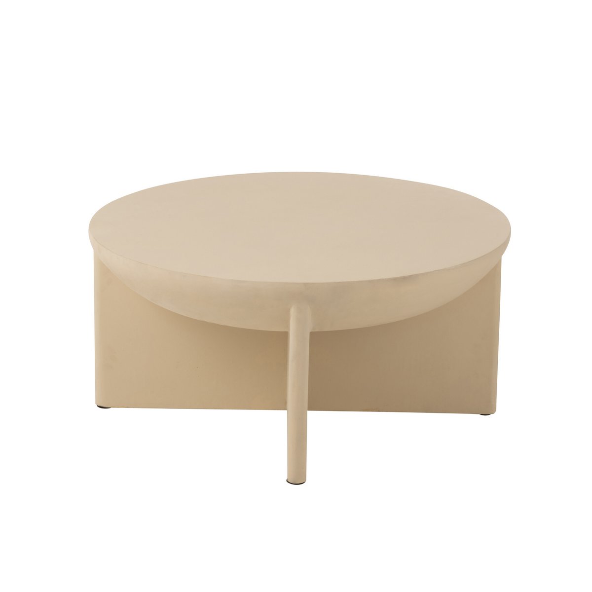 J-Line - Table basse Halfy en manguier blanc