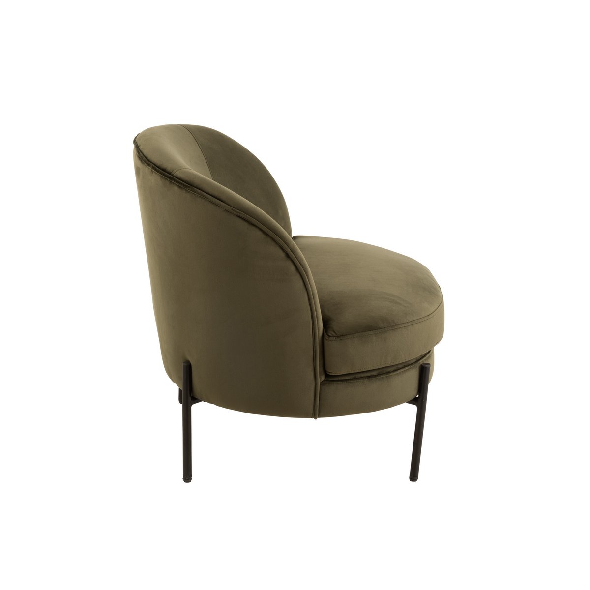 J-Line - Chaise longue 'Round' - Vert