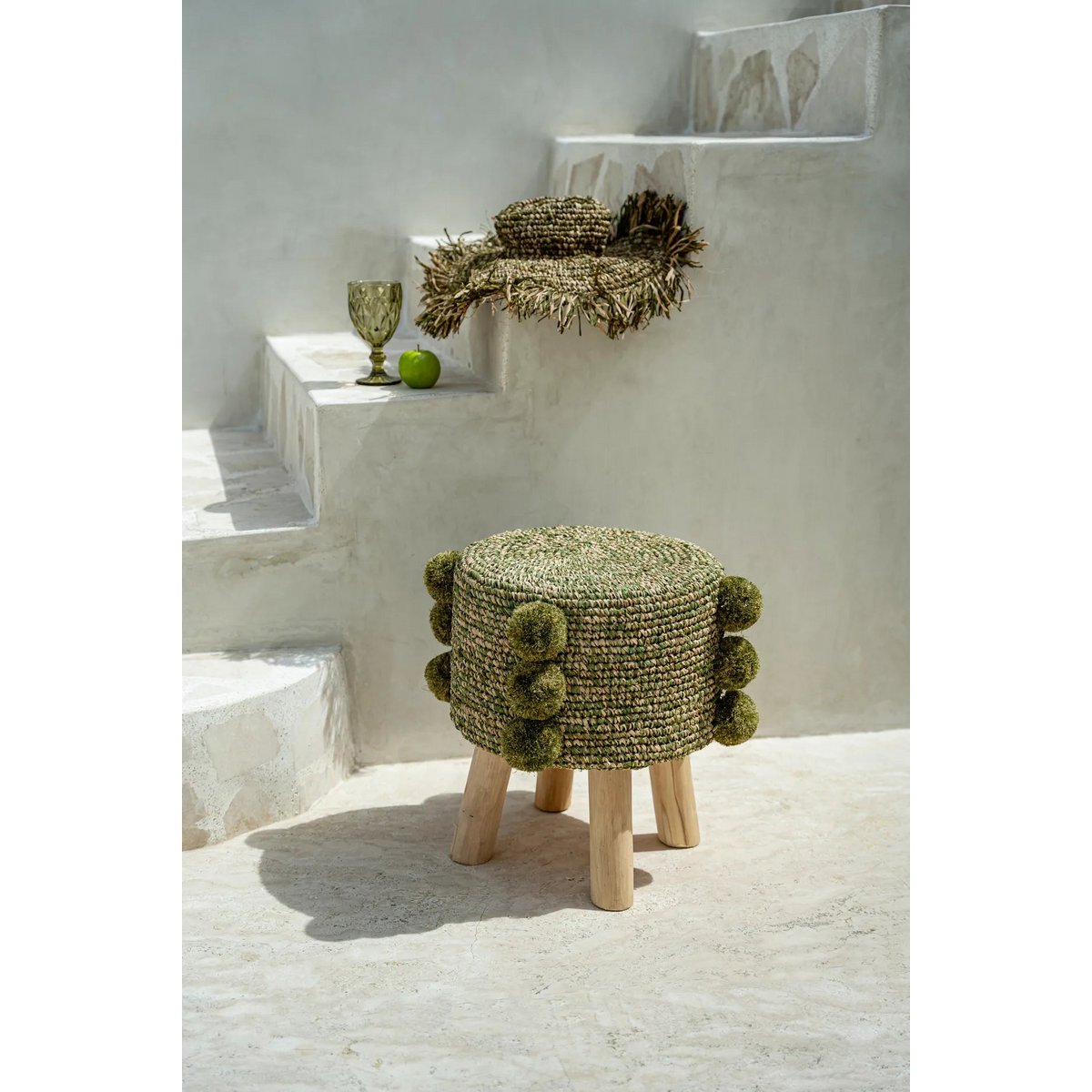 Bazar Bizar - Hoed 'Fiesta' (Raffia)