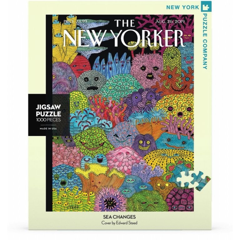 New York Puzzle Company - Puzzle „Meeresveränderungen“ (1000 Teile)