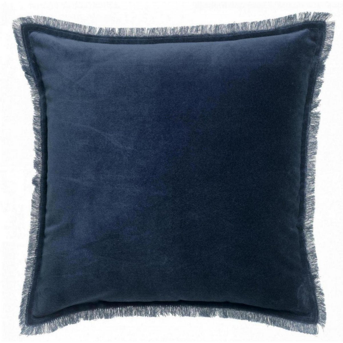 VIVARAISE - Coussin uni Fara Marine 45 x 45