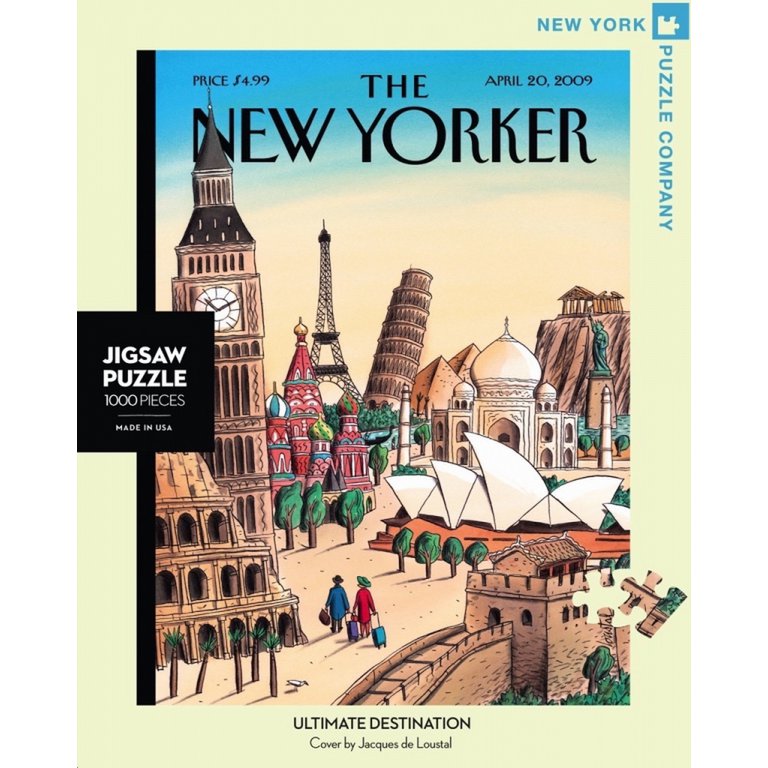 New York Puzzle Company - Puzzle „Ultimate Destination“ (1000 Teile)