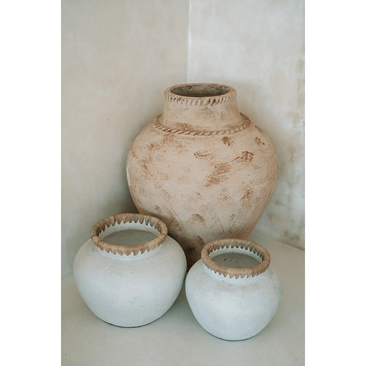 Bazar Bizar - Vase 'Styly' (Beton Natur, M)