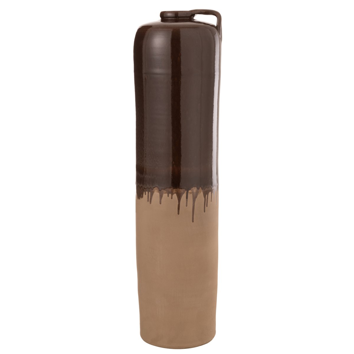 J-Line - Vase 'Handle' (Taille L, 88cm, Beige)