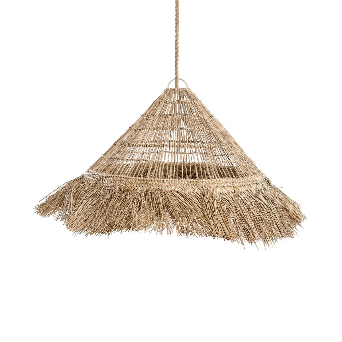 Bazar Bizar - Lampe suspendue 'Summer Vibes' (Naturel, L)