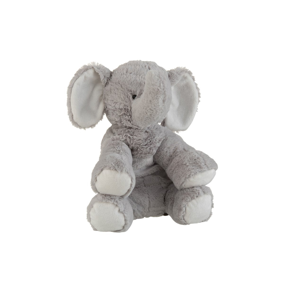 J-Line - Olifant Pluche Grijs Large