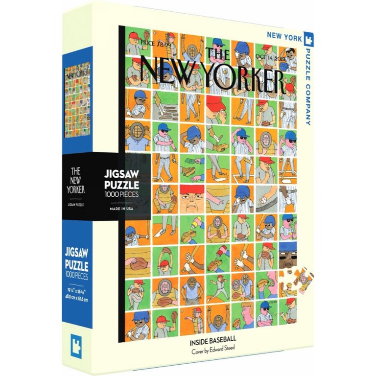 New York Puzzle Company - Puzzle „Inside Baseball“ (1000 Teile)