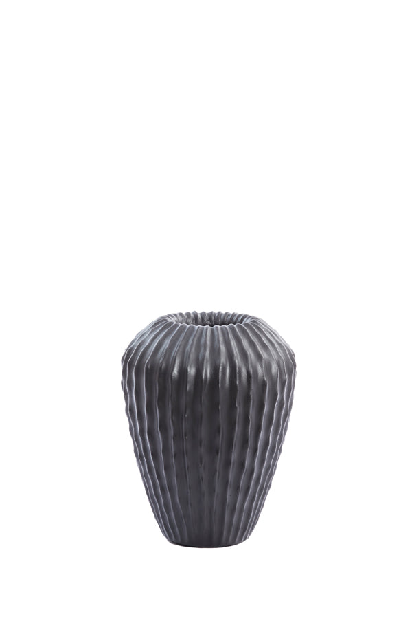 Light &amp; Living - Vase 'Cacti' (Variante A, Noir Mat)