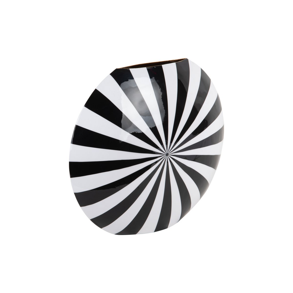 Present Time – Vase Candy Swirl groß – PT4207BK