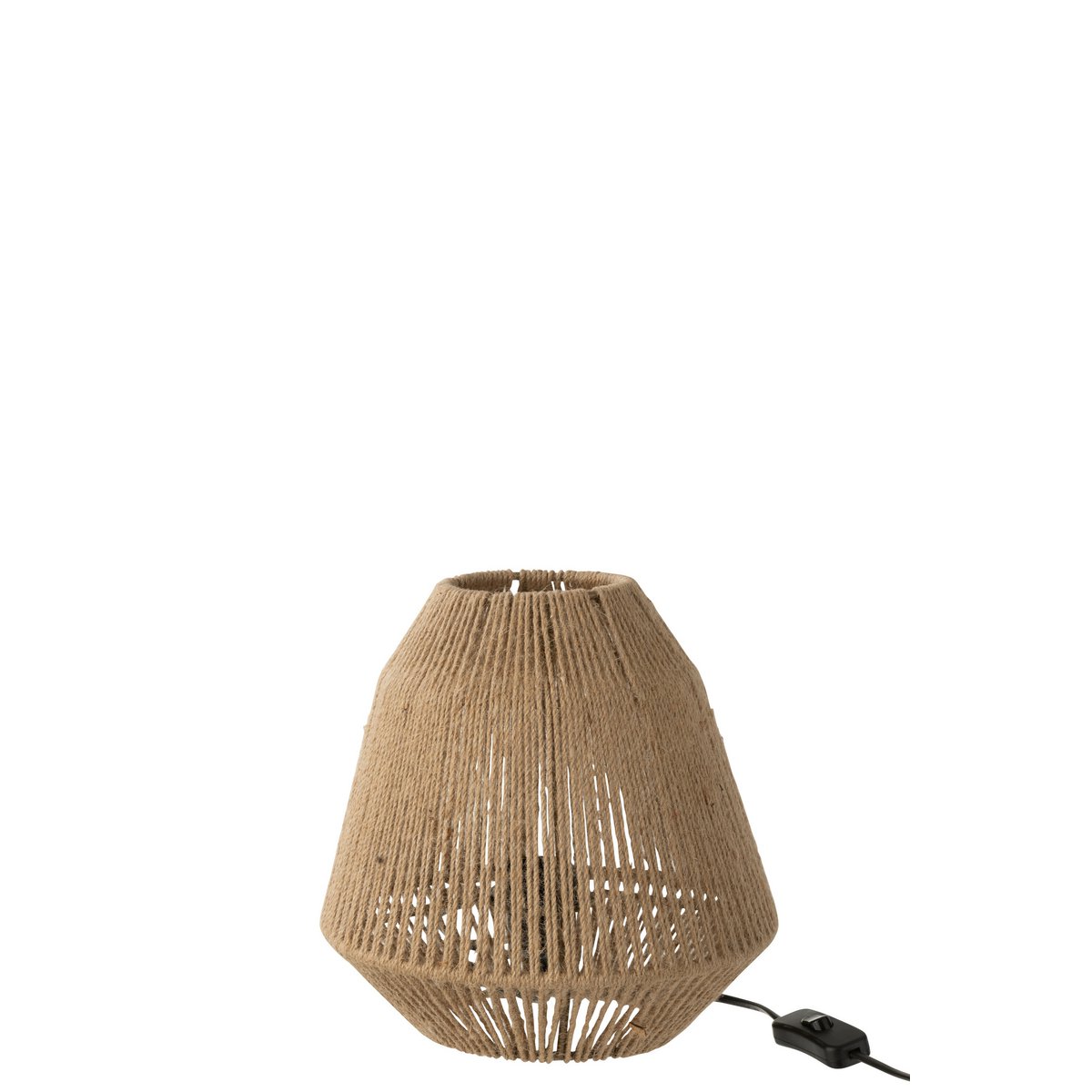 J-Line - Lampe de Table Tina - Jute - Beige