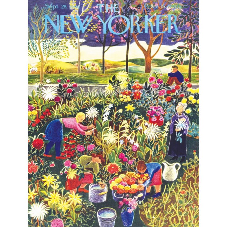 New York Puzzle Company - Puzzle 'Jardin de Fleurs' (1000 pièces)