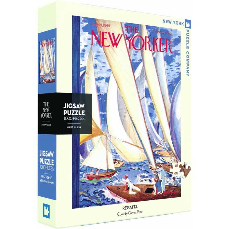 New York Puzzle Company - Puzzle 'Régate' (1000 pièces)