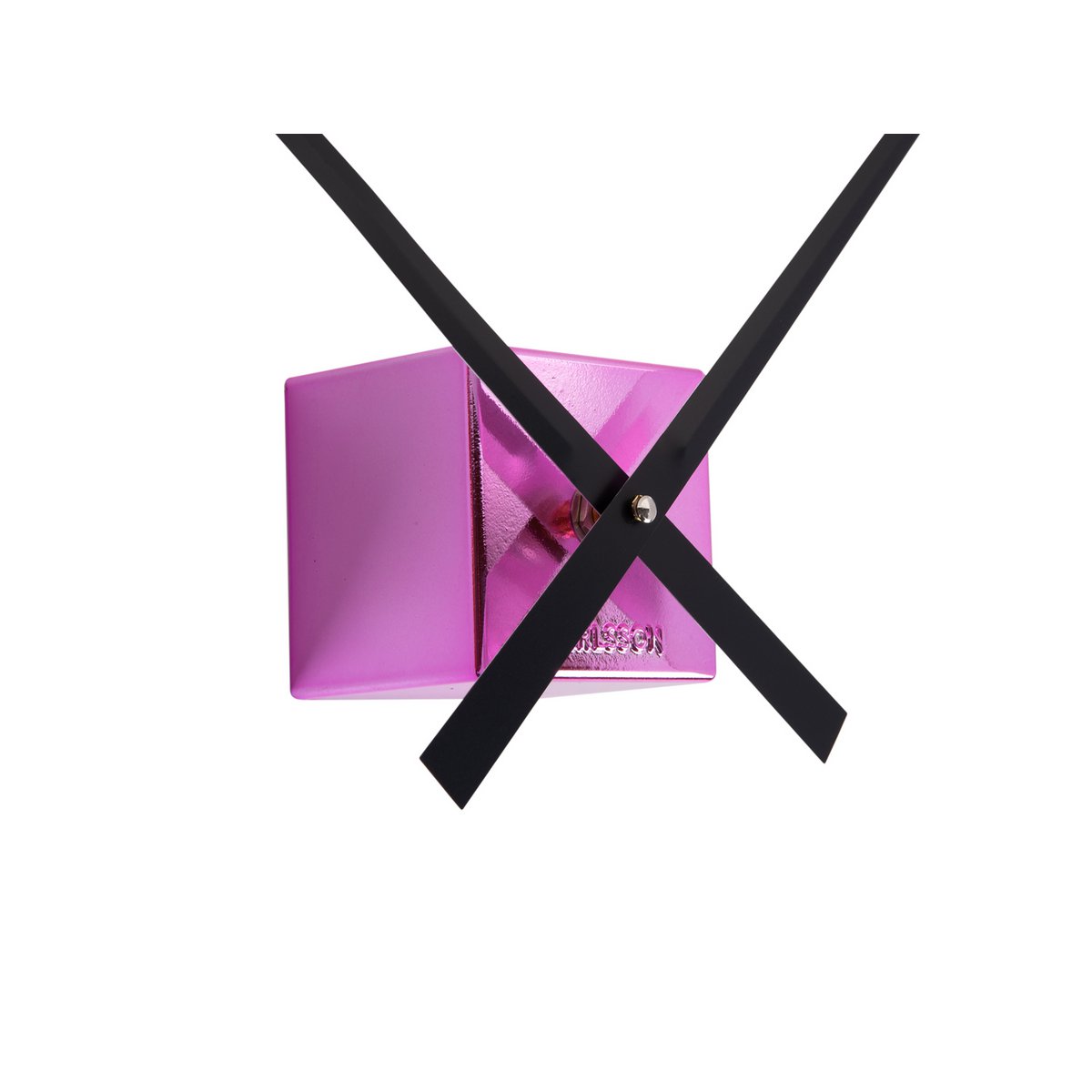 Karlsson - Wanduhr DIY Cubic Metallic