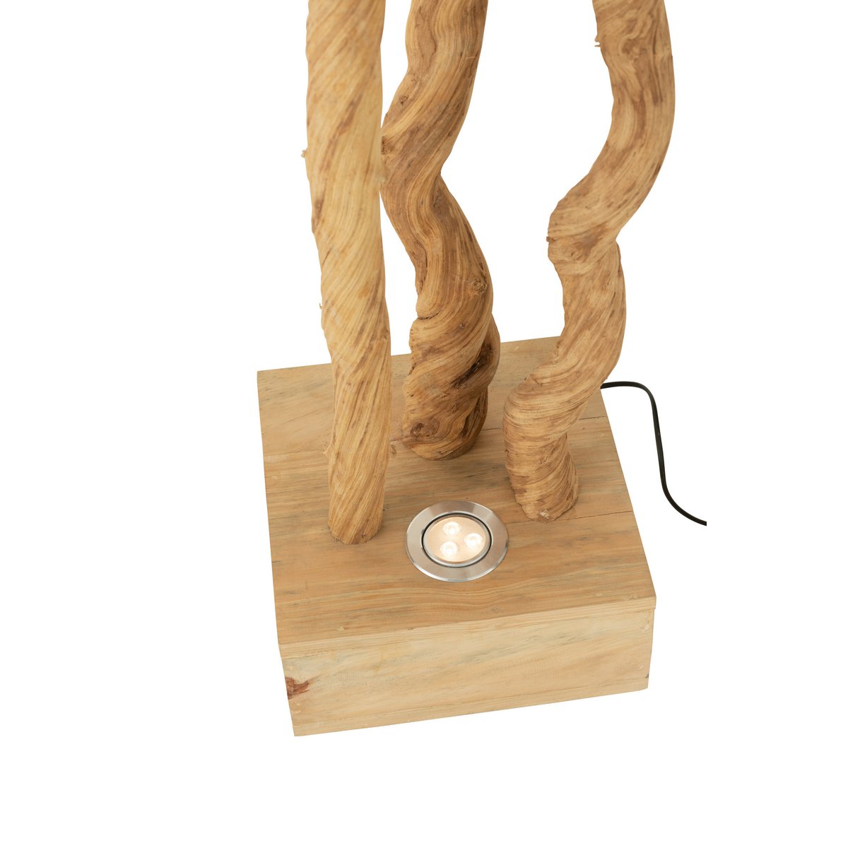 J-Line - Stehlampe Zweige Holz Natur