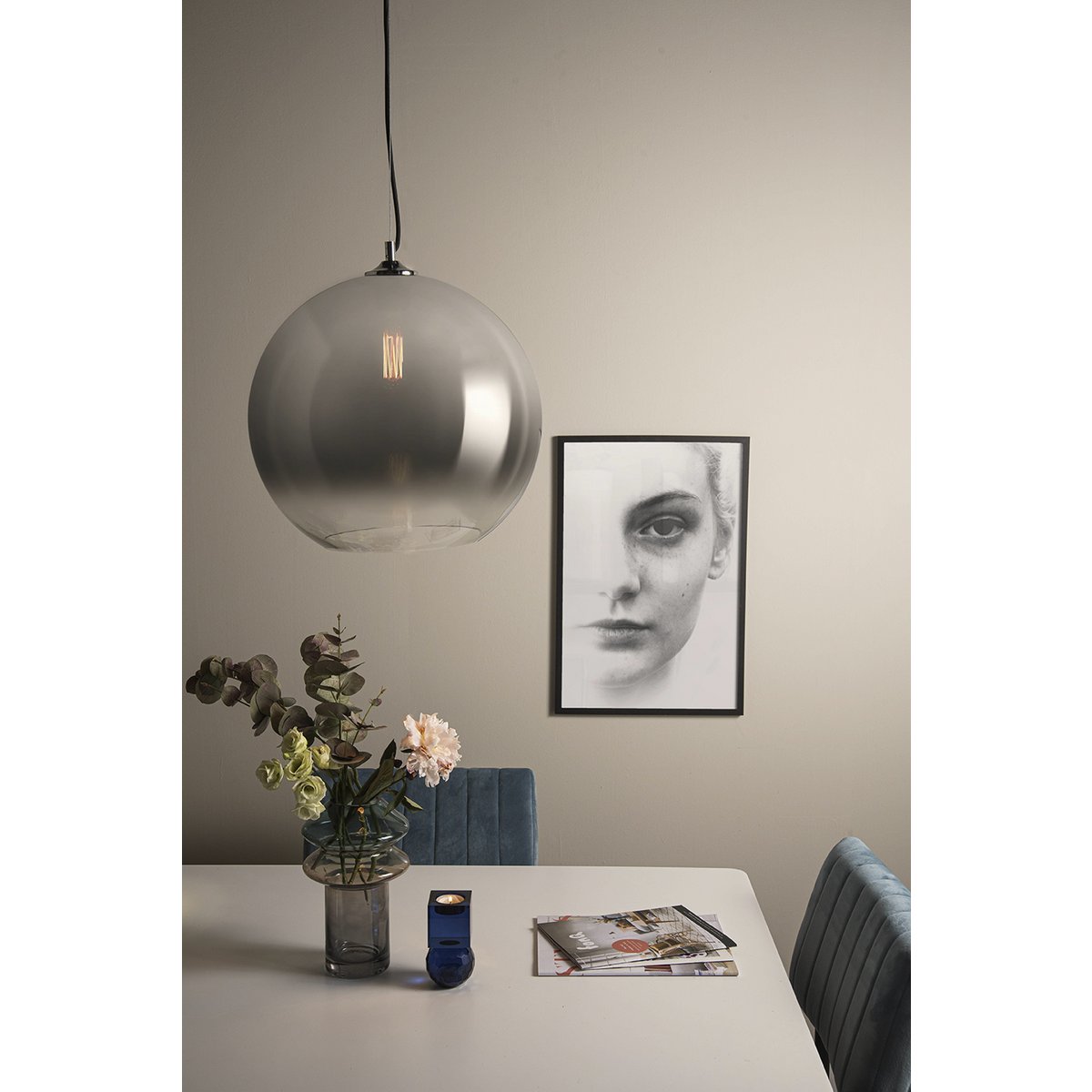 Leitmotiv - Lampe suspendue bulle - LM1969CH