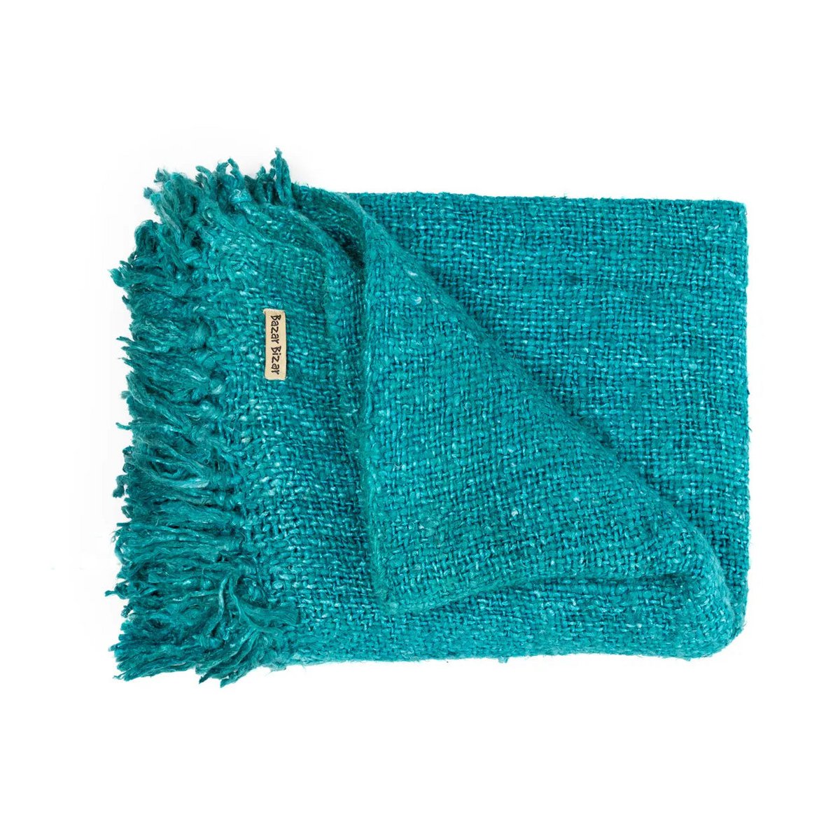 Bazar Bizar - Plaid 'S'il vous Plaid' (Aqua)