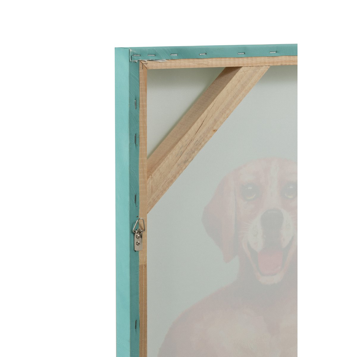 J-Line - Wanddecoratie Honden Zwemshort - Canvas/Verf - Mix