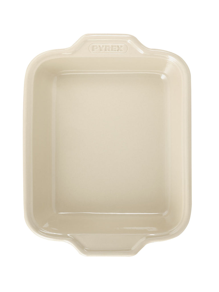 Pyrex - Ovenschaal 'Ceramic Creation' (Vierkant, 22cm x 22cm, Crème)