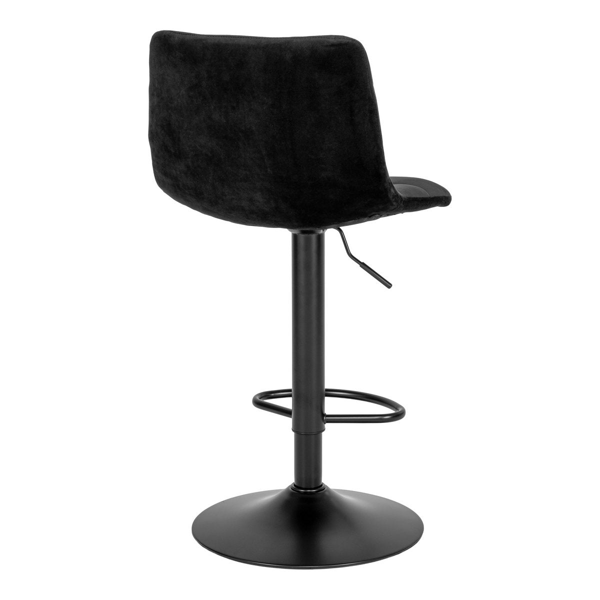 House Nordic - Chaise de bar Middelfart - lot de 2 - Noir