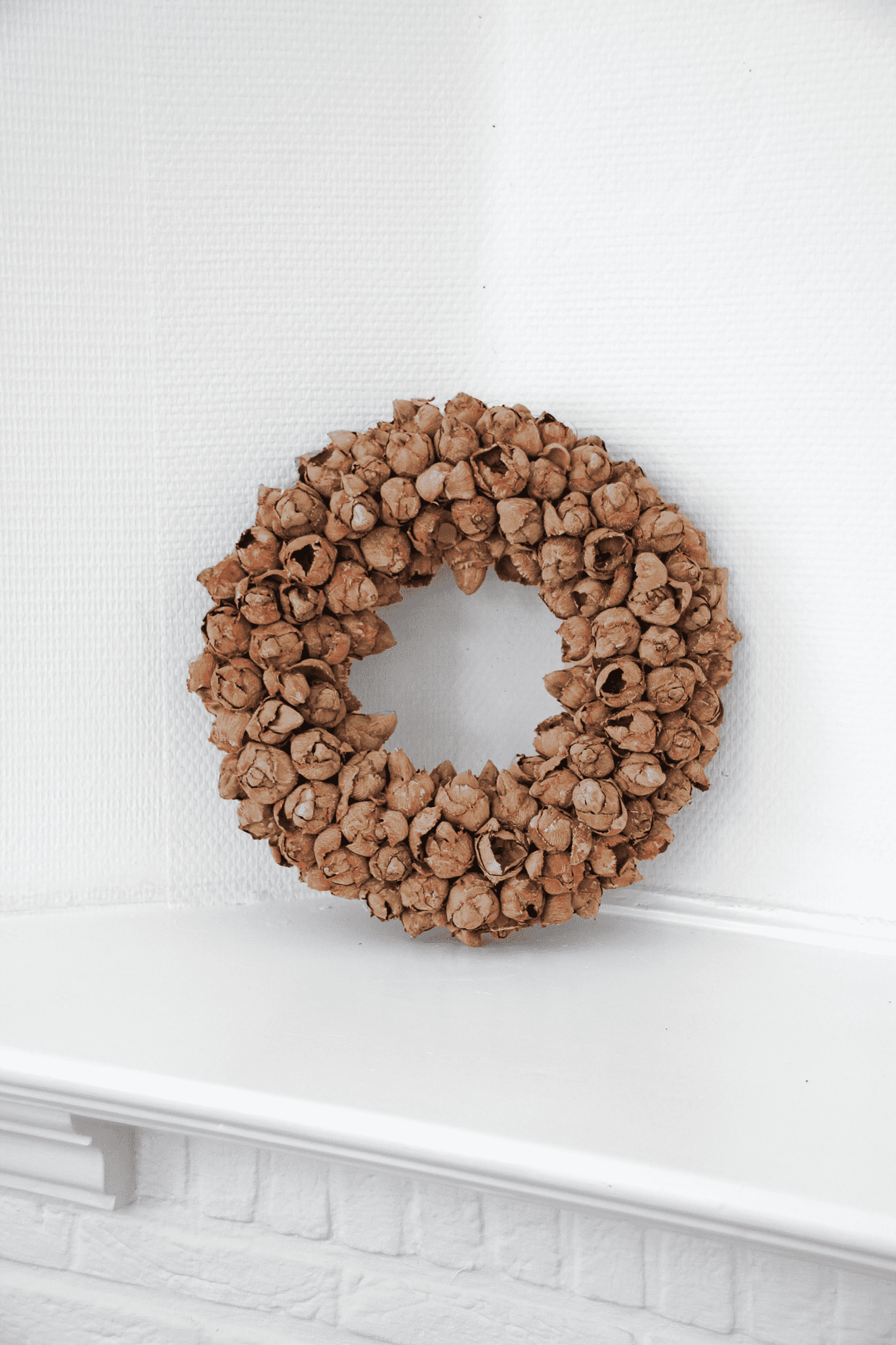 Maison d'Abri - Couronne 'Coco Fruit' (Ø30cm, Terra orange)