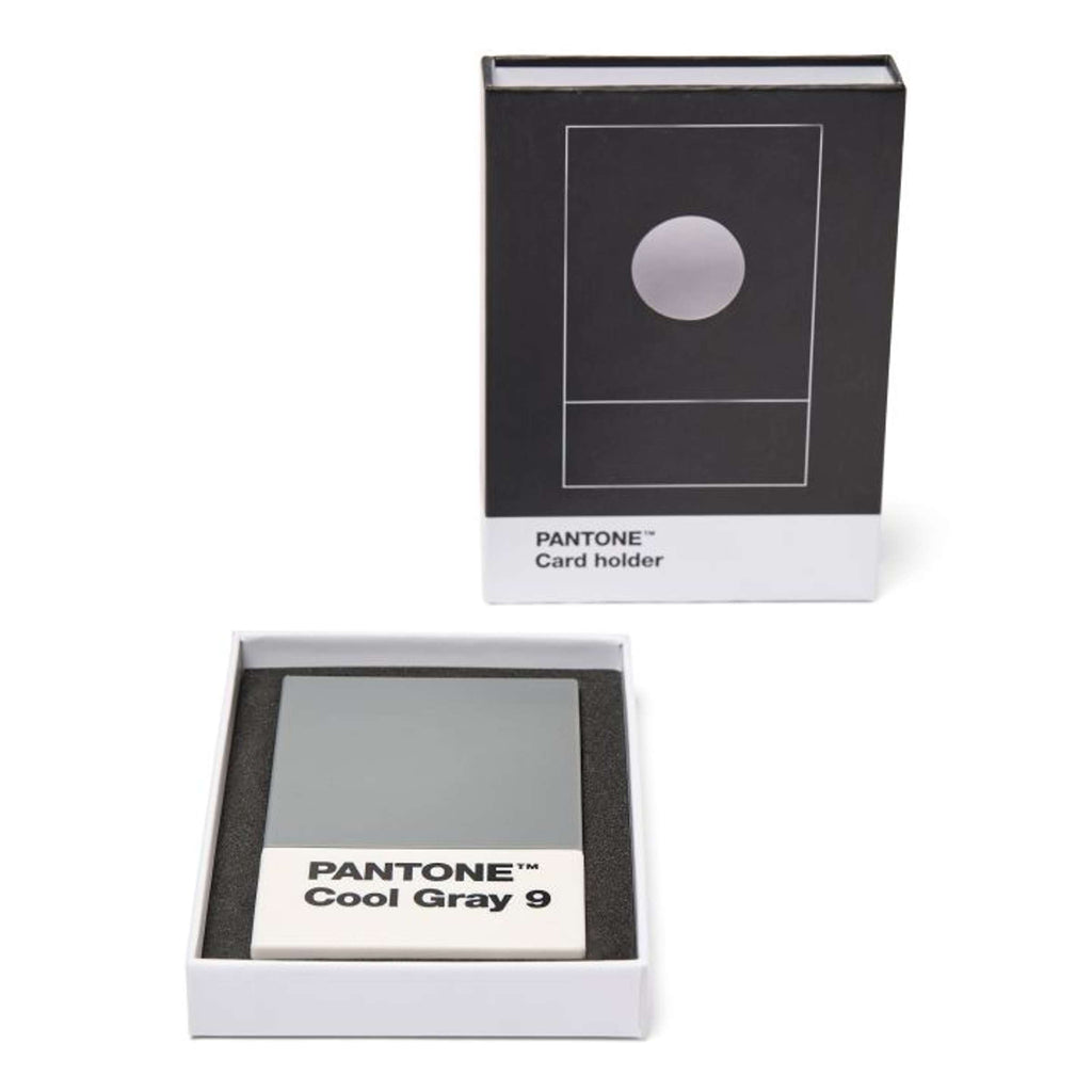 Copenhagen Design - Porte-cartes de crédit et cartes de visite 'Pantone' (Cool Grey 9)