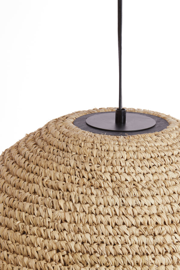 Light & Living - Hanglamp 'Coryp' (Palm Leaf, Naturel)