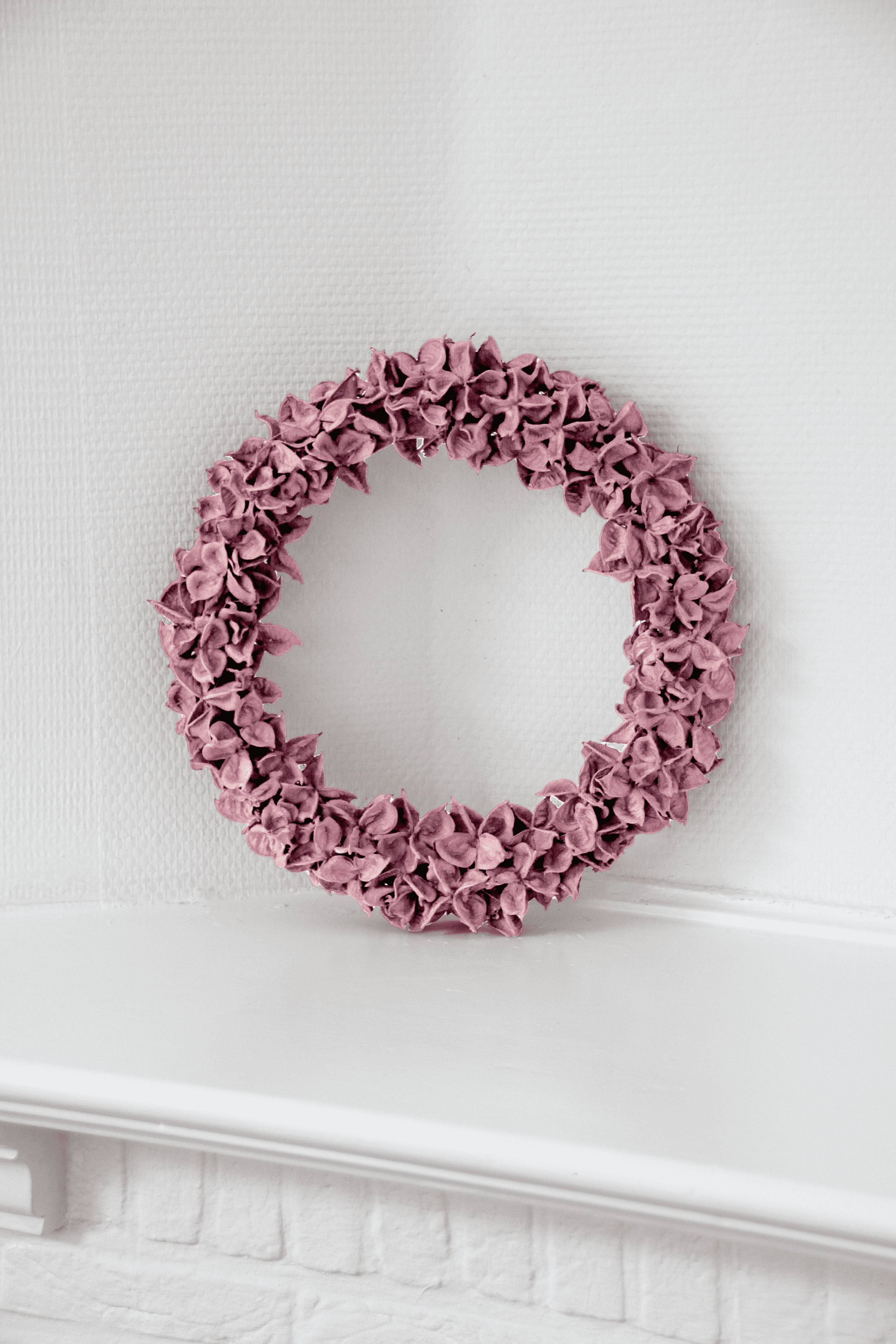 Maison d'Abri - Krans 'Cotton Pod' (Ø30cm, Pink)