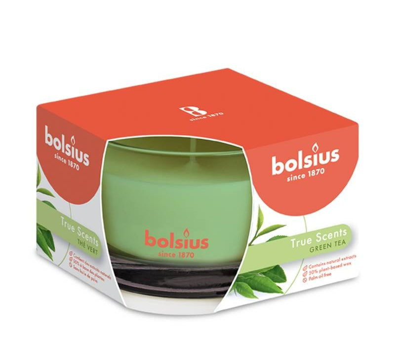 Bolsius - Geurkaars 'True Scents' (8cm, Green Tea)