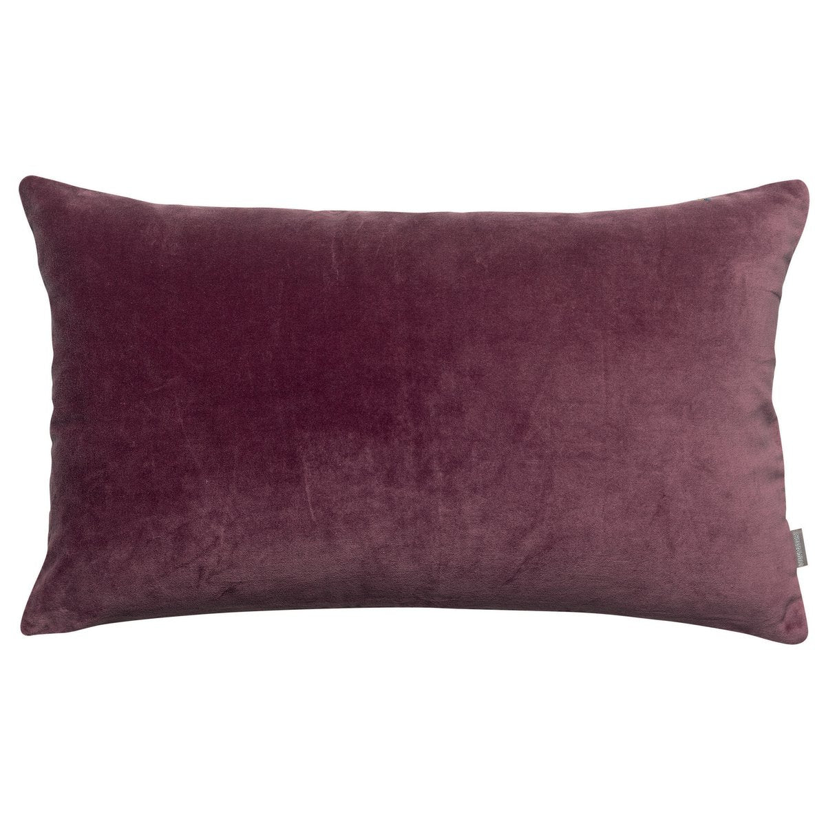 VIVARAISE - Coussin uni Elise Lilas 30 x 50