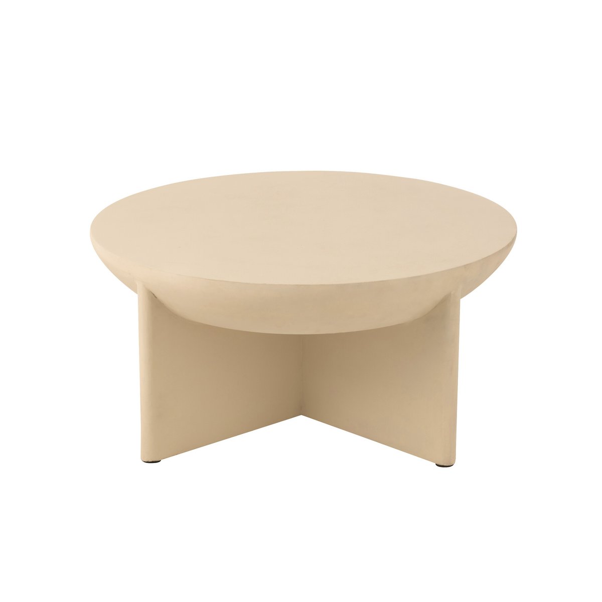 J-Line - Table basse Halfy en manguier blanc