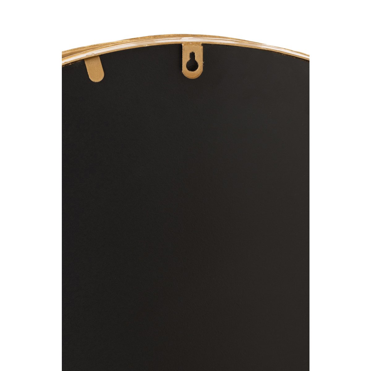 J-Line - Spiegel Aurora Rond - Ijzer/Gas - Goud - Small