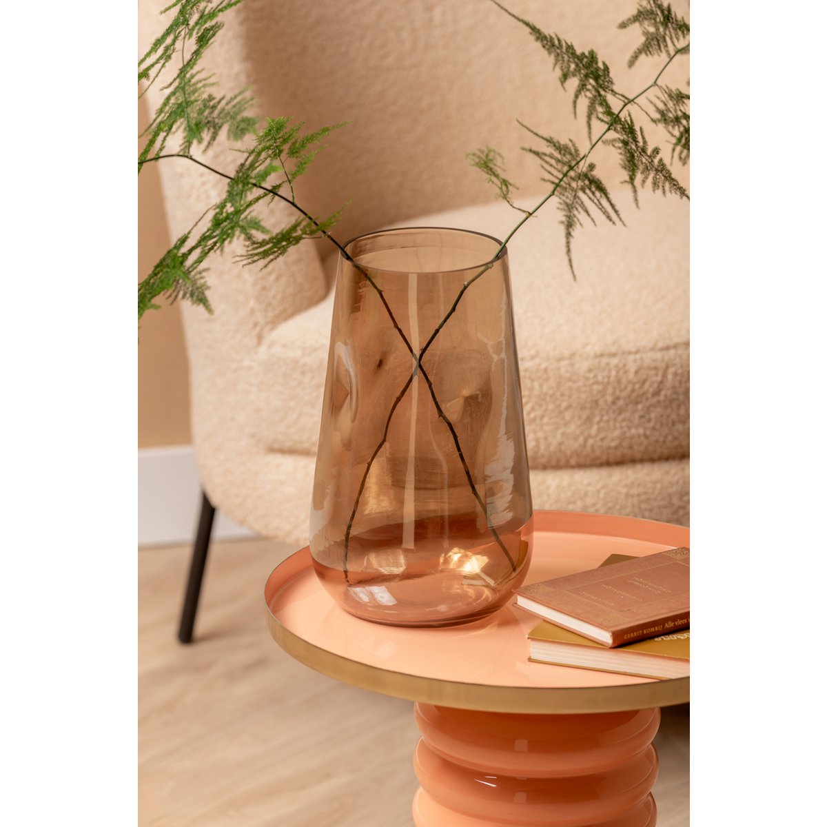 Present Time – Vase Lustre Organic Large – PT4210BR