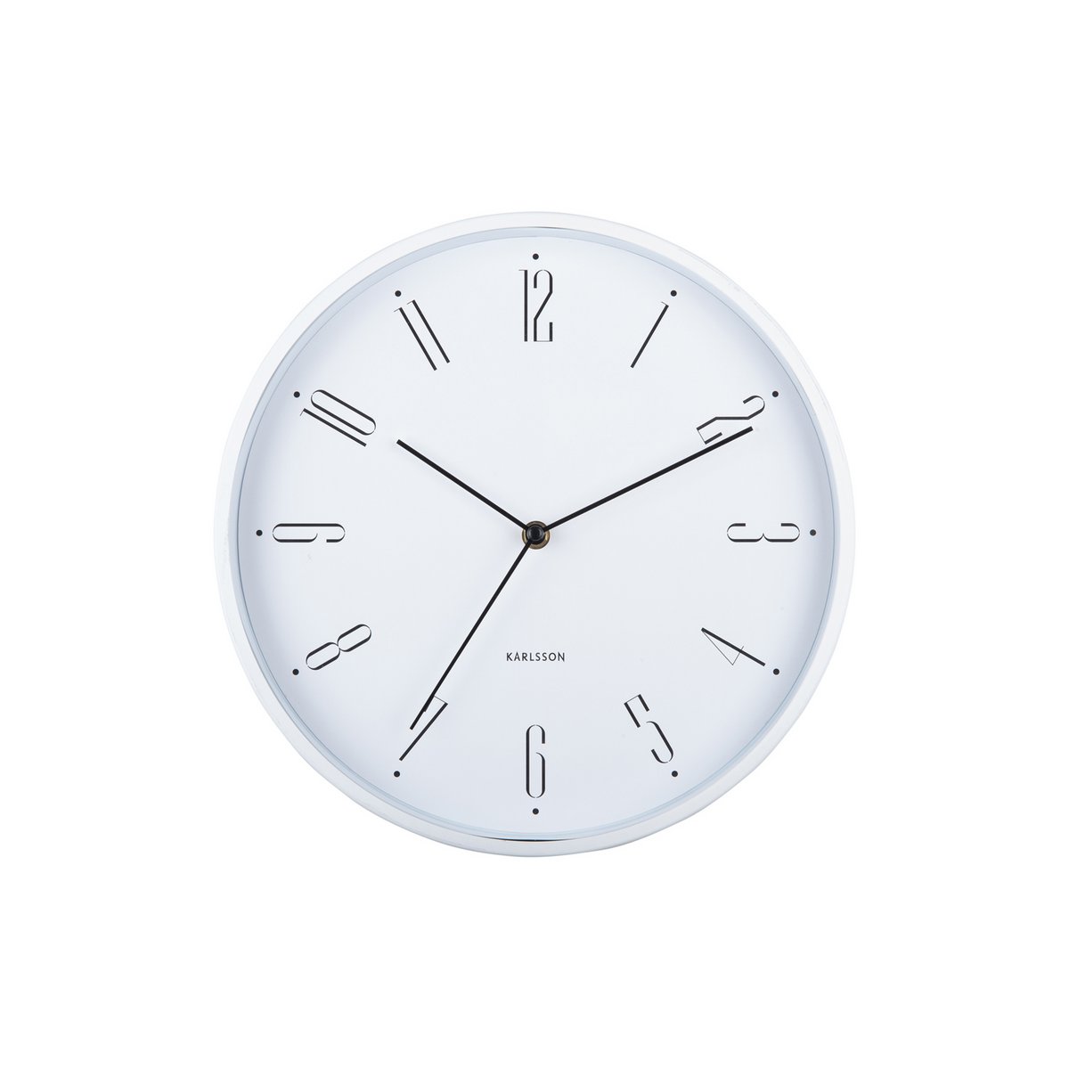 Karlsson - Horloge murale Chiffres royaux - KA5988WH