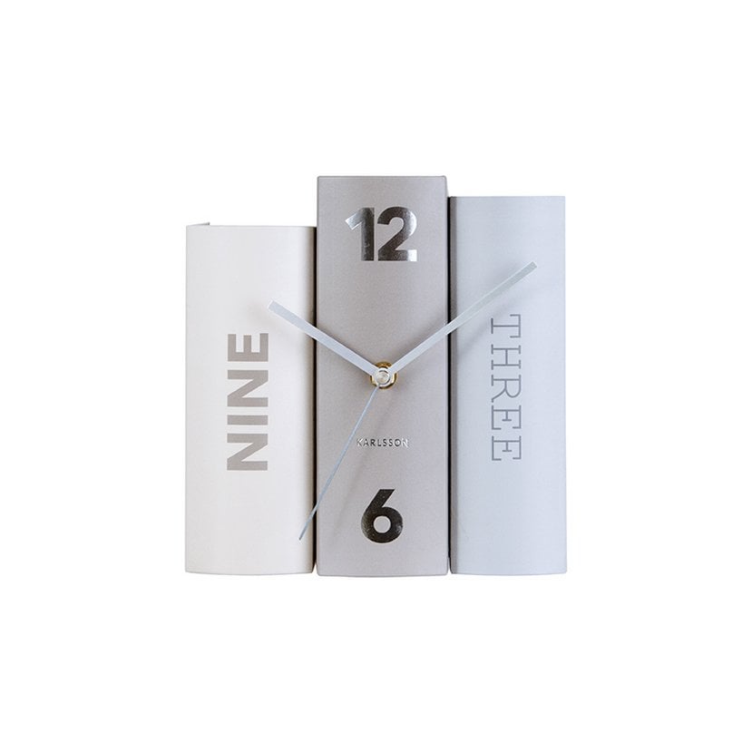 Karlsson - Horloge de table 'Livre' - KA5628