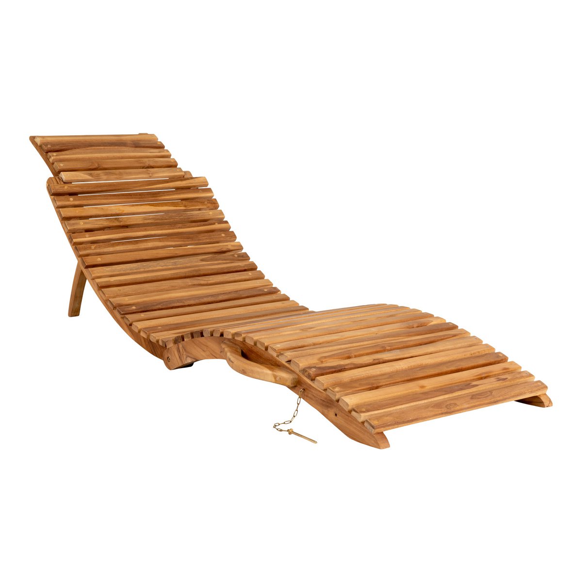 House Nordic - Chaise longue en teck Arrieta