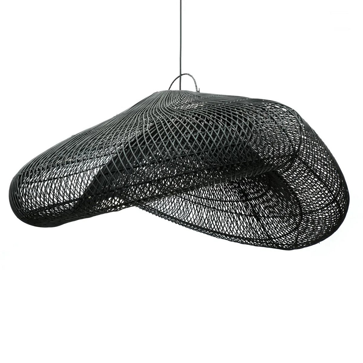 Bazar Bizar - Lampe suspendue 'Cloud' (Noir, XXL)