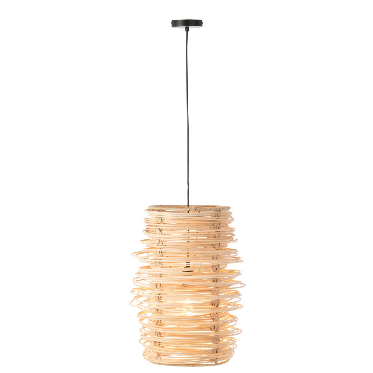 J-Line - Lampe suspendue Wea Rotin Naturel