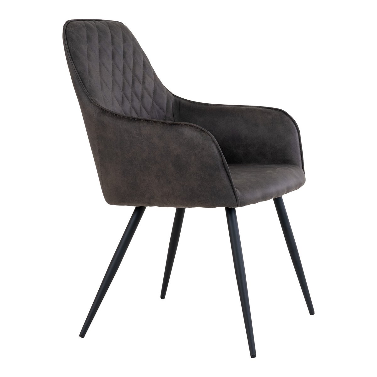 House Nordic - Chaise de salle à manger Harbo - Gris - lot de 2