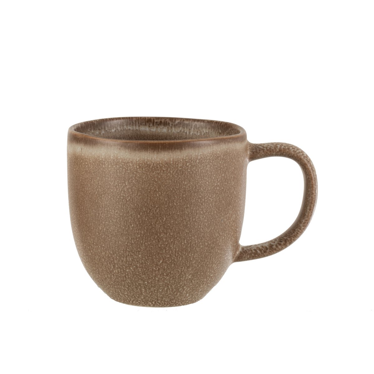 J-Line - Tasse Louise - Céramique - Cognac