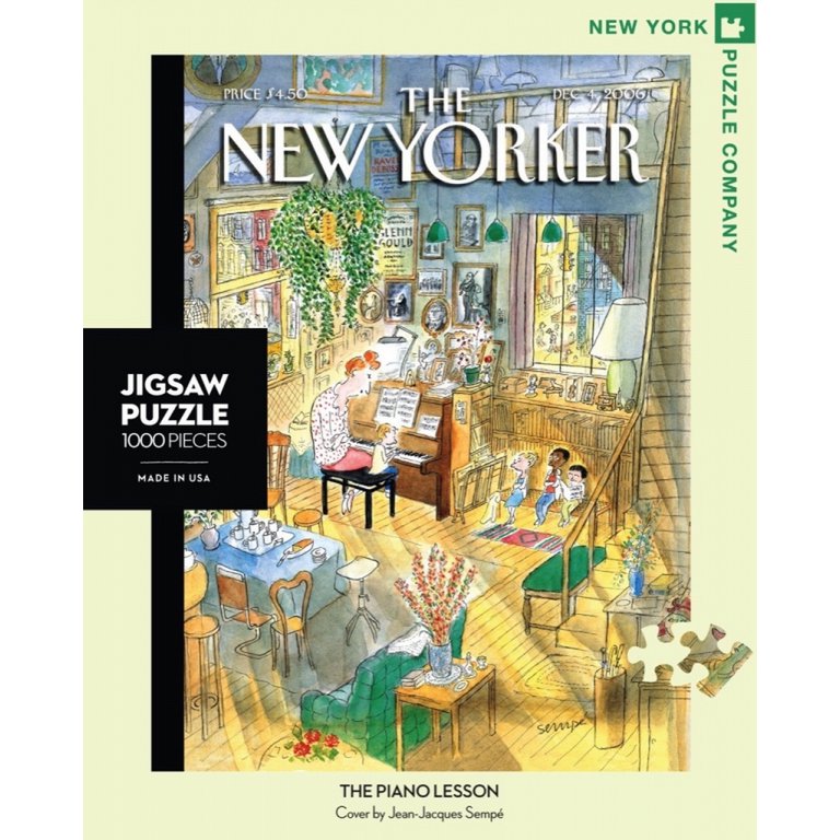 New York Puzzle Company - Puzzle „The Piano Lesson“ (1000 Teile)