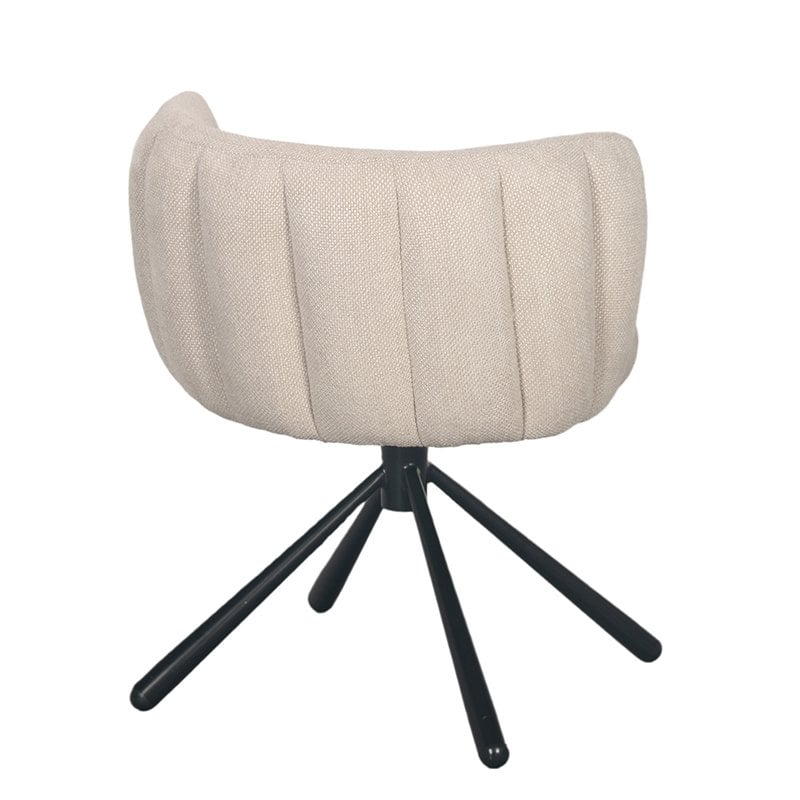 Pole to Pole - Chaise pivotante Shell Beige