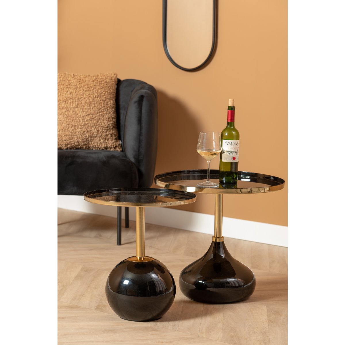 Leitmotiv - Table d'appoint Mila - LM2103BK